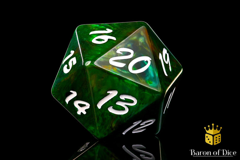 Load image into Gallery viewer, Big Ass D20 - Green Nature
