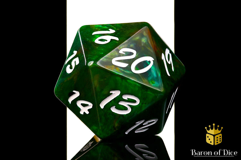 Load image into Gallery viewer, Big Ass D20 - Green Nature
