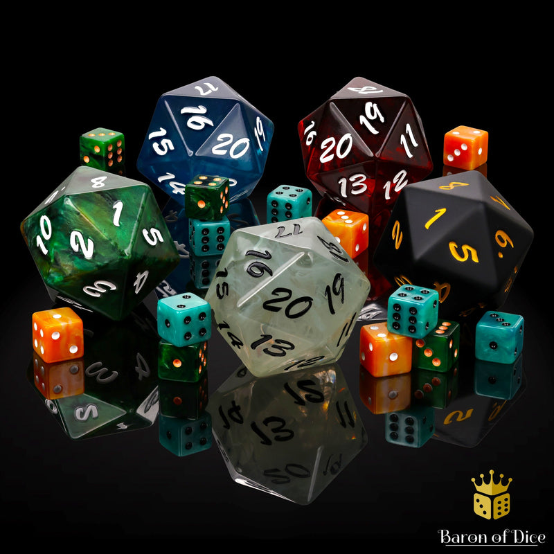 Load image into Gallery viewer, Big Ass D20 - Magic Set
