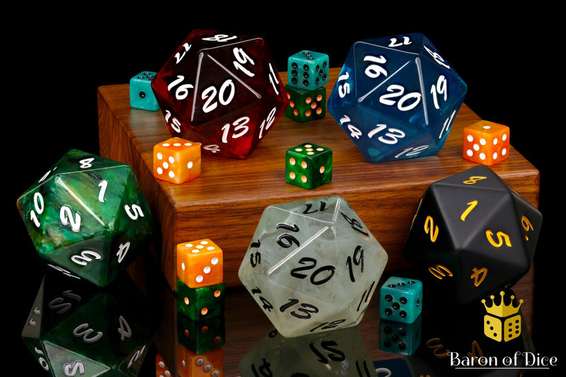 Load image into Gallery viewer, Big Ass D20 - Magic Set
