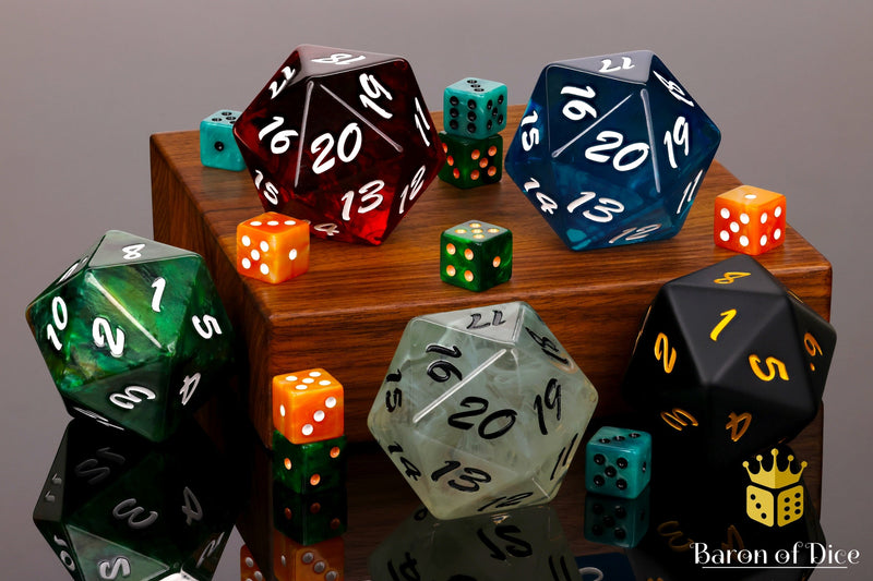 Load image into Gallery viewer, Big Ass D20 - Magic Set
