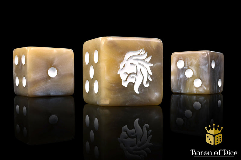 Load image into Gallery viewer, Death Angel Dice - The Lion
