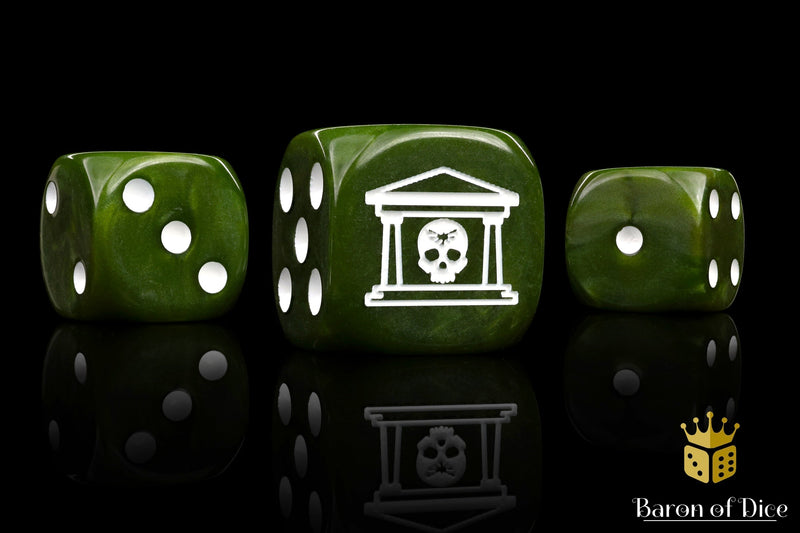 Load image into Gallery viewer, Military Gate Dice - Military Green
