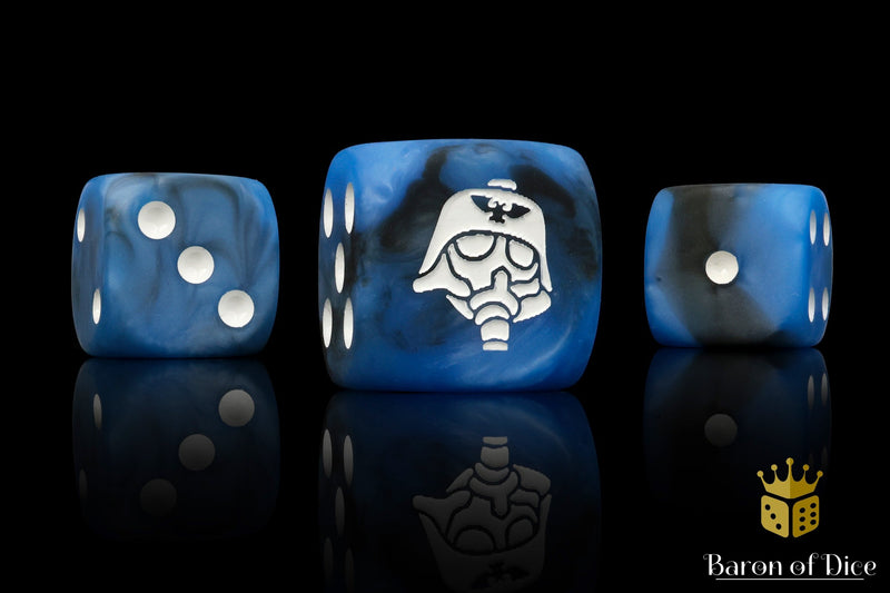 Load image into Gallery viewer, Kloned Corps Dice - Helmet 
