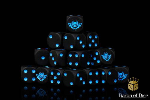 Mercenary Knights Dice - Black