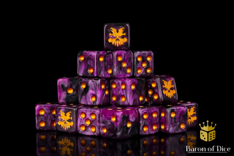 Load image into Gallery viewer, Purple Mutant Dice
