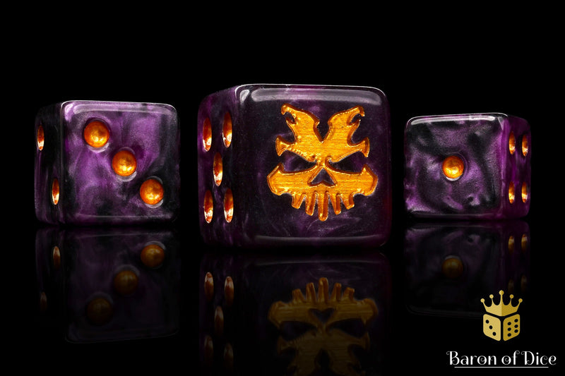 Load image into Gallery viewer, Purple Mutant Dice
