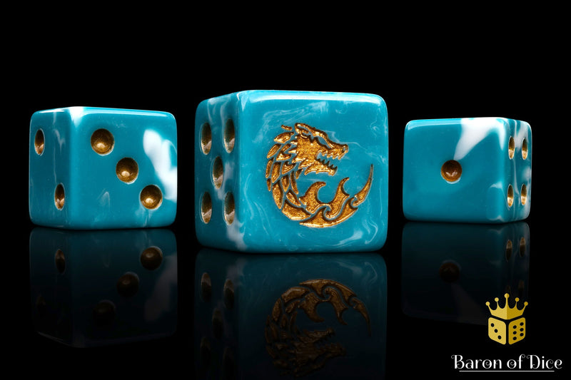 Load image into Gallery viewer, Sea Wolves 16mm Dice
