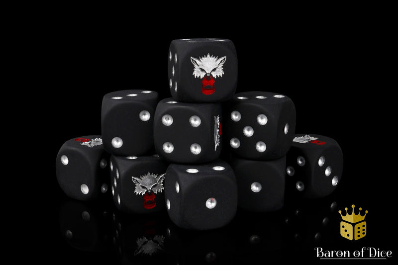 Load image into Gallery viewer, Bloody Wolf Dice
