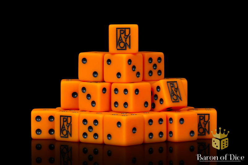 Load image into Gallery viewer, Play On Tabletop Official Dice - Orange
