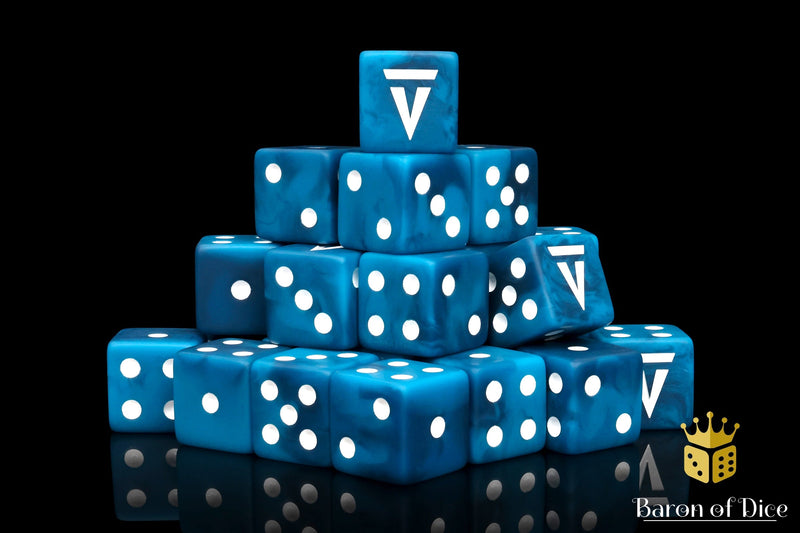 Load image into Gallery viewer, Vanguard Tactics Official Dice - Blue
