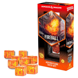 Dungeons & Dragons Adventure Dice Sets - Fireball 
