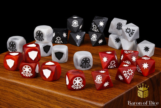 Matte Finish, Autocratic Empire, Dice Set 