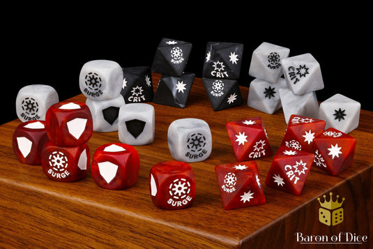 Matte Finish, Republic Military, Dice Set 