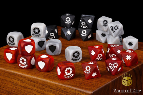 Matte Finish, Confederacy, Dice Set 