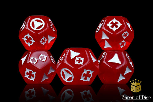 Galactic RPG, Challenge (RED) Premium Die 