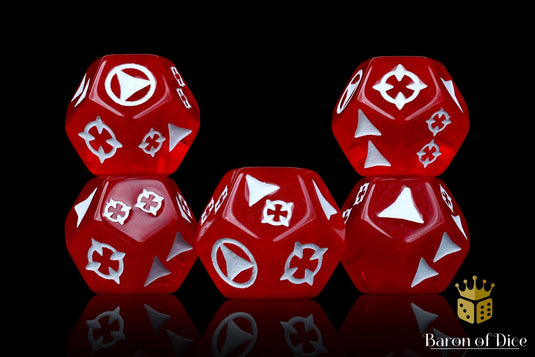 Galactic RPG, Challenge (RED) Premium Die 