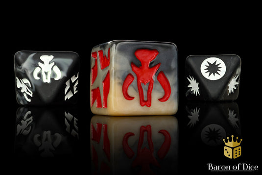 Bounty Hunter Galactic Skirmish Dice - Set of 20