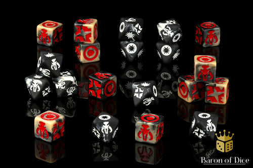 Bounty Hunter Galactic Skirmish Dice - Set of 20