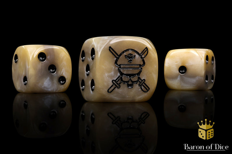 Load image into Gallery viewer, Military Sergeant Dice - Desert
