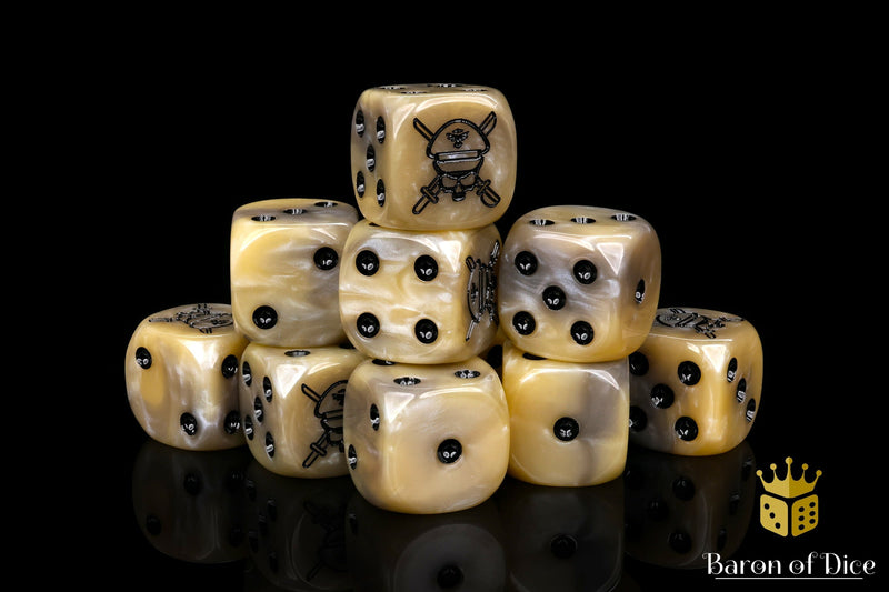 Load image into Gallery viewer, Military Sergeant Dice - Desert
