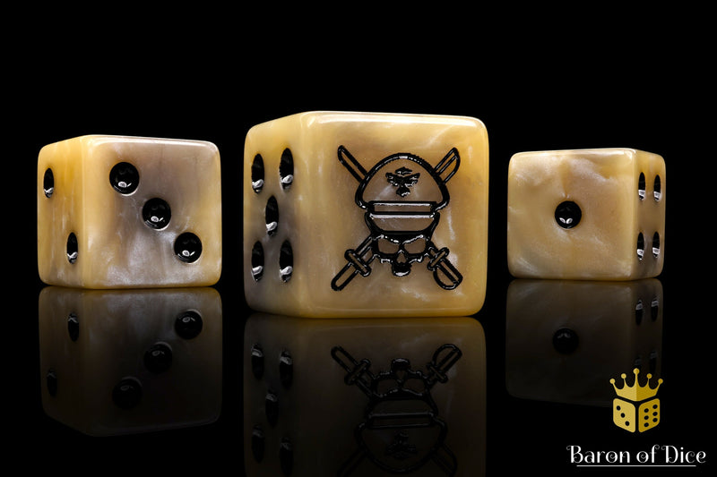 Load image into Gallery viewer, Military Sergeant Dice - Desert
