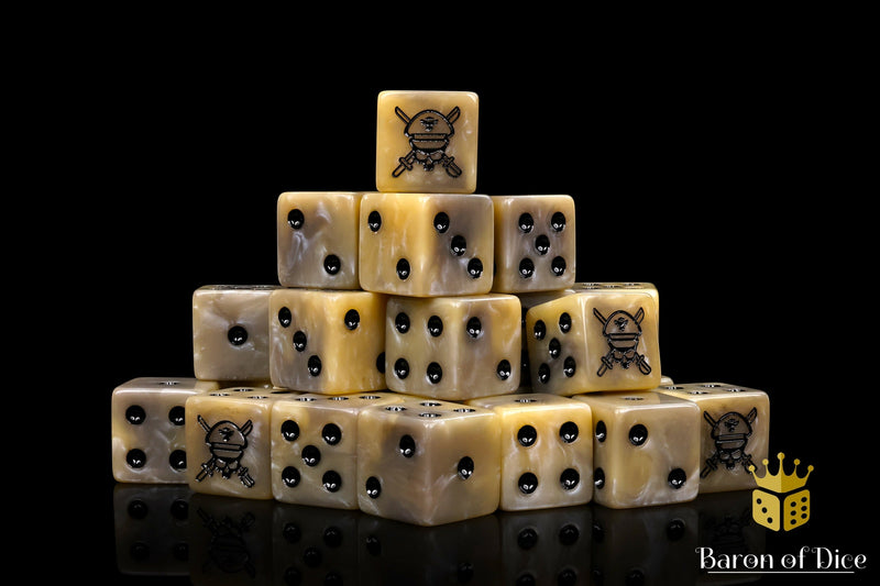 Load image into Gallery viewer, Military Sergeant Dice - Desert
