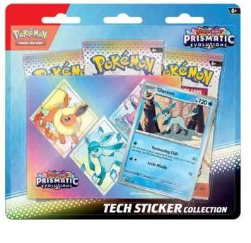 Load image into Gallery viewer, Pokemon Prismatic Evolutions Tech Sticker Collection 
