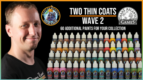 Two Thin Coats Half Wave 2 Paints Set 2 of 2 