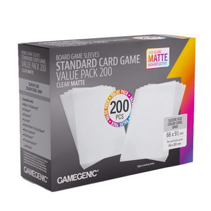 Standard Card Game Matte Sleeves Value Pack (200ct) 