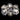 Stone Skull RPG Inclusion Dice Set 