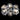 Stone Skull RPG Inclusion Dice Set 