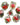 Red Ladybug RPG Inclusion Dice Set 