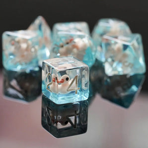 Pink Duck RPG Inclusion Dice Set 