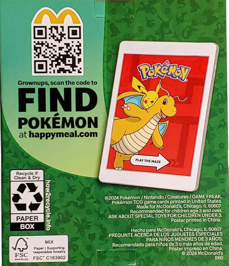 Load image into Gallery viewer, Pokemon Mcdonald&#39;s 2025 Booster Pack 
