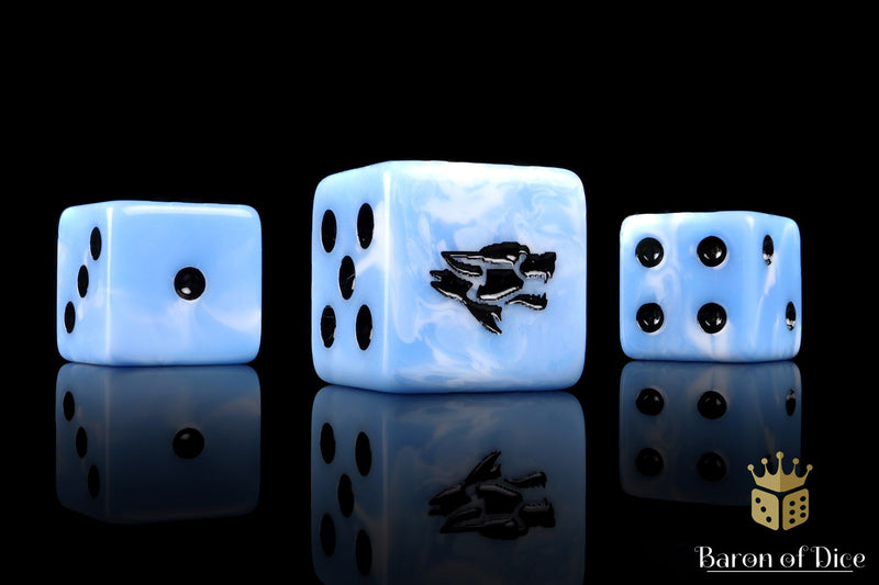 Load image into Gallery viewer, Frost Wolf Dice
