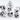 Dice Boat Willie Mickey RPG Dice Set 