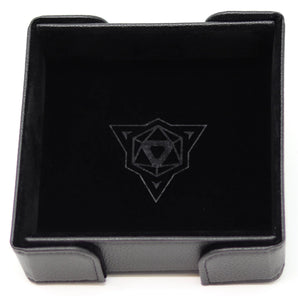 Magnetic Square Tray (Die Hard Dice) - Black 