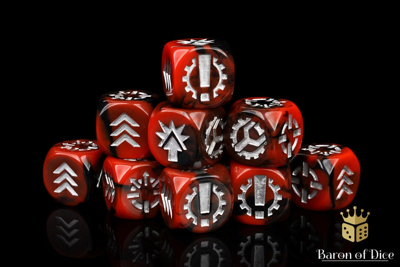 Load image into Gallery viewer, Chaos Battle Fleet Dice
