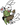 Alice's Adventures in Diceland: The White Hare - Enamel Pin 