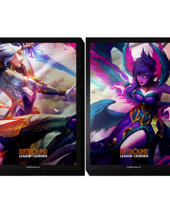 Riftbound Vendetta Sleeves: Kayle vs Morgana (100) 