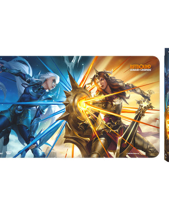 Riftbound Vendetta Playmat: Diana vs Leona 