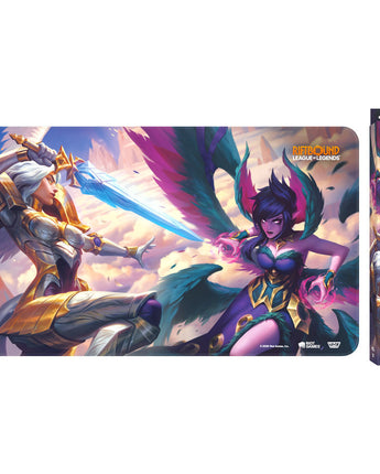 Riftbound Vendetta Playmat: Kayle vs Morgana 