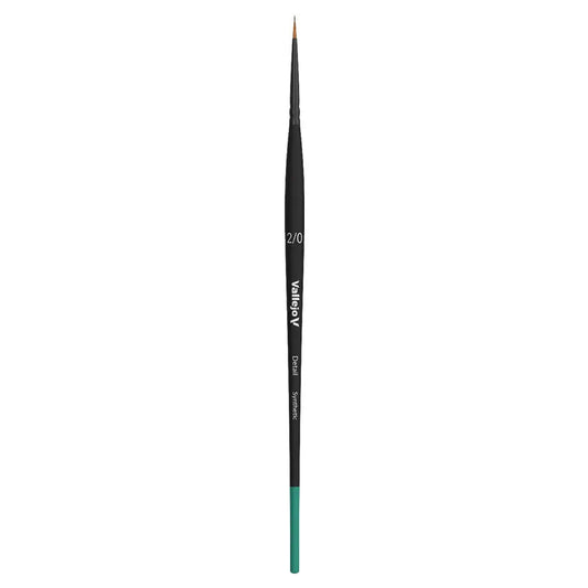 Detail Brush: Synthetic Round No. 2/0 