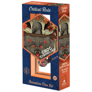 Vox Machina Adventure Dice - Grog Strongjaw 