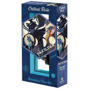 Vox Machina Adventure Dice - Vax’ildan 