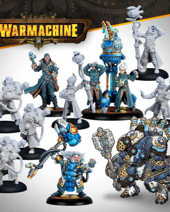 Warmachine Cygnar Storm Forge Command Cadre 