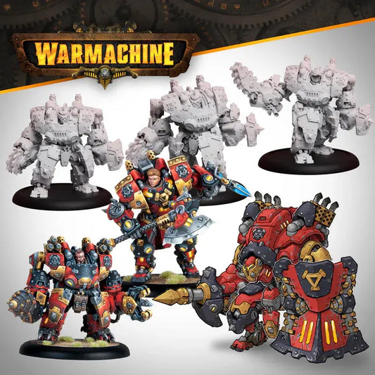 Warmachine Khador Annihilators Command Cadre 