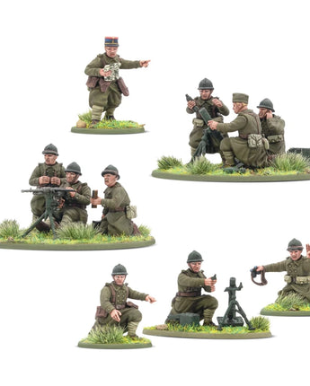 Bolt Action French Army Heavy Weapons Platoon 