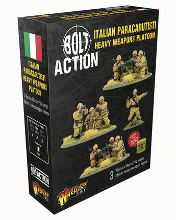 Bolt Action Italian Paracadutisti Heavy Weapons Platoon 